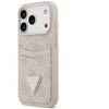 Dėklas Guess 4G Double Card Triange do iPhone 18 Pro / 17 Pro rožinė