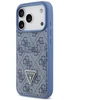 Dėklas Guess 4G Double Card Triange do iPhone 18 Pro / 17 Pro mėlyna