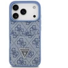 Dėklas Guess 4G Double Card Triange do iPhone 18 Pro / 17 Pro mėlyna