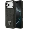 Dėklas Guess 4G Double Card Triangle do iPhone 18 Pro Max / 17 Pro Max juoda