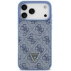 Dėklas Guess 4G Double Card Triange do iPhone 18 Pro Max / 17 Pro Max mėlyna