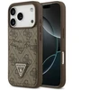 Dėklas Guess 4G Double Card Triangle do iPhone 18 Pro / 17 Pro ruda