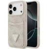 Dėklas Guess 4G Double Card Triange do iPhone 18 Pro / 17 Pro rožinė