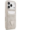 Dėklas Guess 4G Double Card Triange do iPhone 18 Pro / 17 Pro rožinė