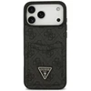 Dėklas Guess 4G Double Card Triangle do iPhone 18 Pro Max / 17 Pro Max juoda