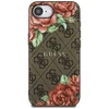 Guess 4G Flowers Print MagSafe dėklas iPhone 16e - ruda