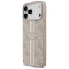 Dėklas Guess 4G Printed Stripes MagSafe case for iPhone 17 Pro Max - pink