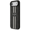 Guess 4G Printed Stripes MagSafe - dėklas skirtas Apple iPhone Air juodas