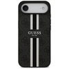 Guess 4G Printed Stripes MagSafe - dėklas skirtas Apple iPhone Air juodas