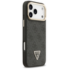 Dėklas Guess 4G PU Triangle Logo &amp; Stir Camera Magsafe skirtas Apple iPhone 17 Pro Max juodos spalvos