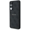 Dėklas Guess 4G Ring Classic Logo MagSafe Samsung Galaxy S25 Edge juodos spalvos