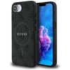 GUESS dėklas skirtas Apple iPhone 16e (SE 4 2025) suderinamas su MagSafe GUHMPSE4G4GFRK (PU 4G Ring Classic Logo) juodos spalvos