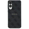 Dėklas Guess 4G Ring Classic Logo MagSafe Samsung Galaxy S25 Edge juodos spalvos