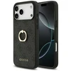 Dėklas Guess 4G Ring Stand case for iPhone 17 Pro Max - juodas