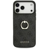 Dėklas Guess 4G Ring Stand case for iPhone 17 Pro Max - juodas