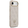 Original dėklas GUESS 4G Strass Logo & Big Strap Metal Mygtukai MagSafe skirtas Apple iPhone 17 Air pink