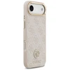 GUESS dėklas, skirtas IPHONE 17 Air, suderinamas su MagSafe GUHMP17MP4GRMDEP (PU su 4G Strass logotipu), rožinis