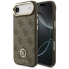 Dėklas Guess 4G Strass Logo MagSafe Case for iPhone Air - Brown
