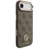 Dėklas Guess 4G Strass Logo MagSafe Case for iPhone Air - Brown