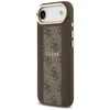 „Guess 4G Stripe MagSafe“ dėklas, skirtas „iPhone Air“ – rudas