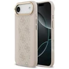 Dėklas Guess 4G Stripe MagSafe Case for iPhone Air - Rožinė