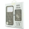 Dėklas Guess 4G su Magsafe pinigine, skirtas iPhone 18 Pro / 17 Pro, rudas