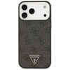 Guess 4G Triangle Logo MagSafe - dėklas skirtas Apple iPhone 17 Pro Max juodas