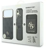 Dėklas Guess 4G su pinigine Magsafe, skirtas iPhone 18 Pro / 17 Pro, rudas