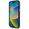 Guess Denim Triangle Logo MagSafe iPhone 16 Pro Dėklas - Mėlyna