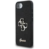 GUESS dėklas skirtas Apple iPhone 16e (SE 4 2025) GUHCPSE4HG4SGK (Fixed Glitter Big 4G) juodos spalvos
