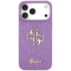 Dėklas Guess Fixed Glitter Big 4G skirtas Apple iPhone 17 Pro Max lilac
