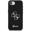 GUESS dėklas skirtas Apple iPhone 16e (SE 4 2025) GUHCPSE4HG4SGK (Fixed Glitter Big 4G) juodos spalvos