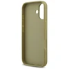 Dėklas Guess Fixed Glitter Big 4G skirtas Apple iPhone 17 aukso spalvos