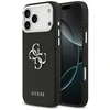 Dėklas Guess Grained Big 4G Classic Logo - Case Apple iPhone 17 Pro Max juodas