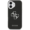 Dėklas Guess Grained Big 4G Classic Logo case for iPhone 17 - juodas