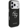 Guess Grained Big 4G Classic Logo - dėklas skirtas Apple iPhone 17 Pro juodas
