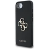 GUESS dėklas skirtas Apple iPhone 16e (SE 4 2025) GUHCPSE4PGT4MBK (PU Grained Big 4G and Classic) juodos spalvos