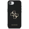GUESS dėklas skirtas Apple iPhone 16e (SE 4 2025) GUHCPSE4PGT4MBK (PU Grained Big 4G and Classic) juodos spalvos