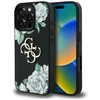 Originalus Dėklas GUESS Grained Roses Big 4G logo skirtas Apple iPhone 16 Pro Max juodos spalvos