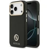 Dėklas Guess Grained Strass Logo MagSafe skirtas Apple iPhone 17 Pro juodos spalvos
