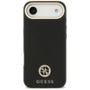 Guess Grained Strass Logo MagSafe - dėklas skirtas Apple iPhone Air juodas