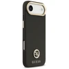 Guess Grained Strass Logo MagSafe - dėklas skirtas Apple iPhone Air juodas