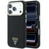 Dėklas Guess Kevlar Triangle Logo MagSafe Case for iPhone 18 Pro Max / 17 Pro Max - Juodas
