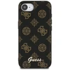 Guess Peony Script Logo MagSafe iPhone 16e Dėklas Juodas