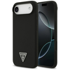 Guess Silicone Triangle Logo MagSafe - dėklas skirtas Apple iPhone Air juodas