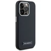 Originalus Dėklas Karl Lagerfeld FW Metal Plate MagSafe skirtas Apple iPhone 15 Pro Max juodos spalvos