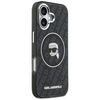 Dėklas Karl Lagerfeld IML Karl Head Logo MagSafe for Apple iPhone 17 Pro juodos spalvos