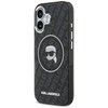 Dėklas Karl Lagerfeld IML Karl Head Logo MagSafe for Apple iPhone 17 Pro juodos spalvos
