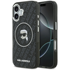 Dėklas Karl Lagerfeld IML Karl Head Logo MagSafe for Apple iPhone 17 Pro juodos spalvos