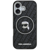 Dėklas Karl Lagerfeld IML Karl Head Logo MagSafe for Apple iPhone 17 Pro juodos spalvos